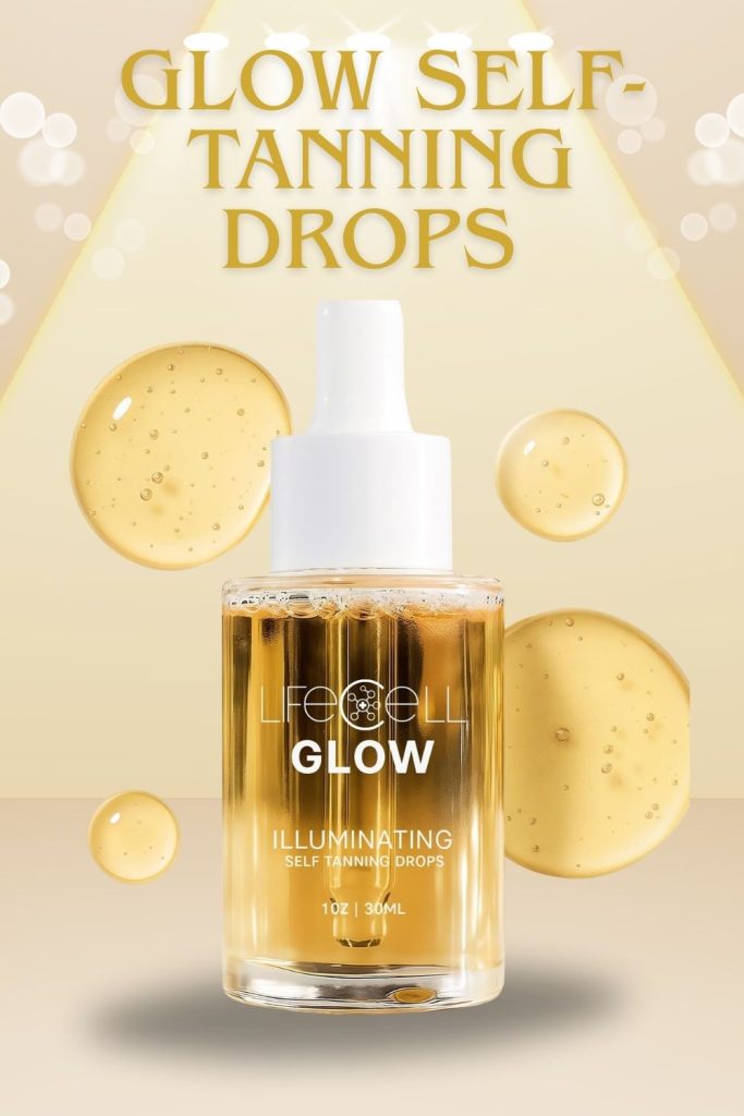 Glow Self-Tanning Drops for Face & Body