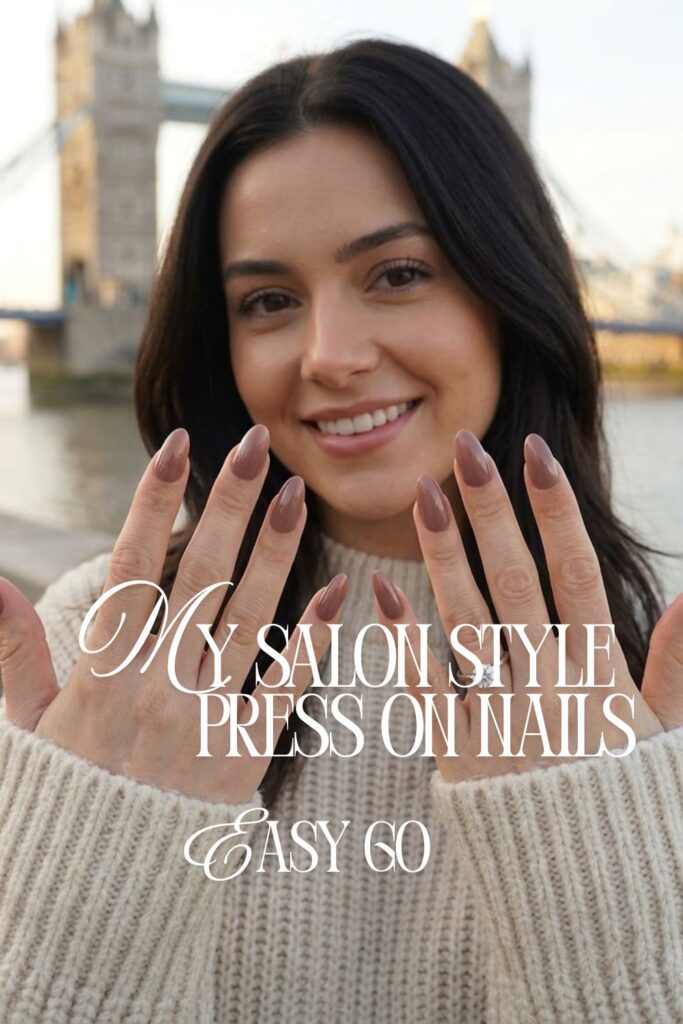 Glossy Maroon Press On Nails (Fall Ready in Minutes!)