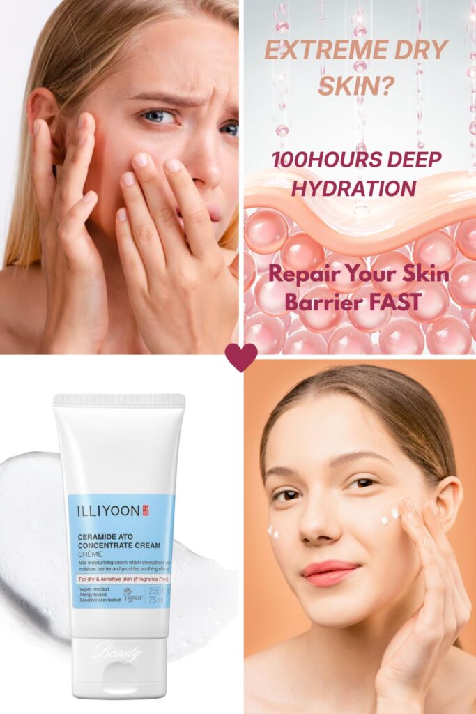 EXTREME DRY SKIN? Illiyoon Ceramide Cream for 100hr Deep Hydration