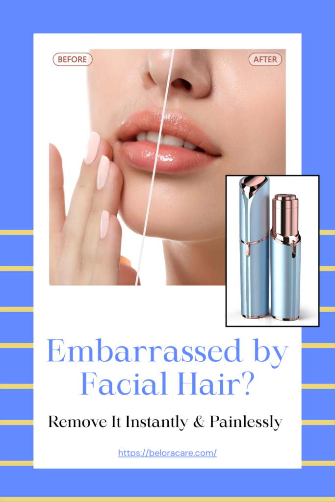 Painless Facial Hair Remover for Women | Easy Peach Fuzz & Lip Hair Removal at Home