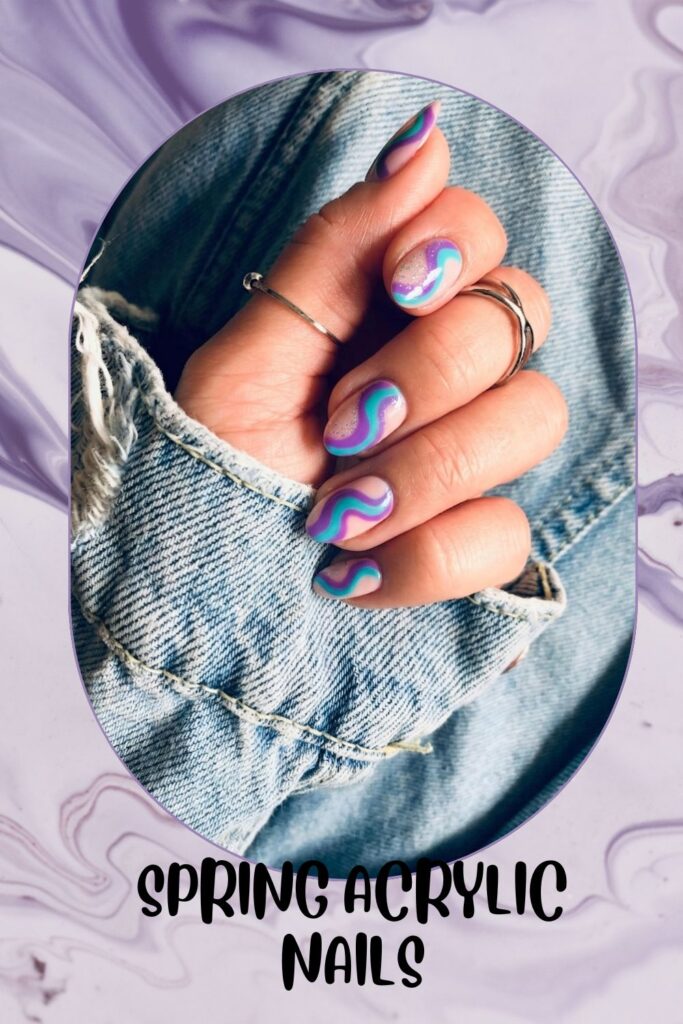 Trendy Chrome French Tip 💅 Almond Press On Nails