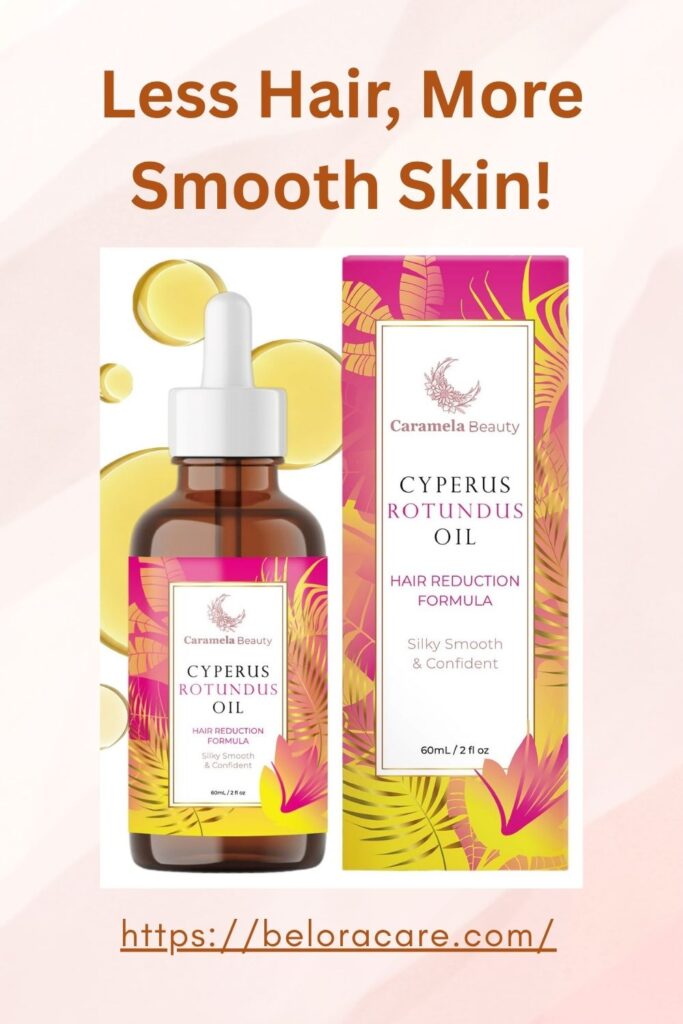 Unwanted Hair? Slow It Down Naturally 🌿 | Cyperus Oil Hair Reduction Secret