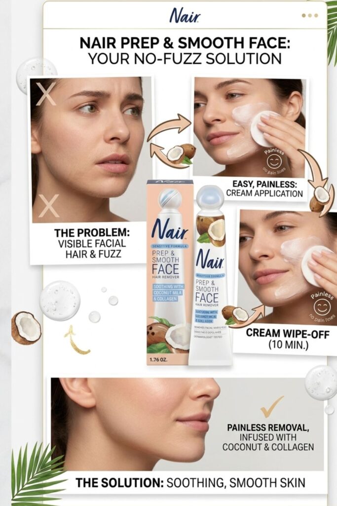 No More Facial Hair | Smooth, Soft Skin In Minutes