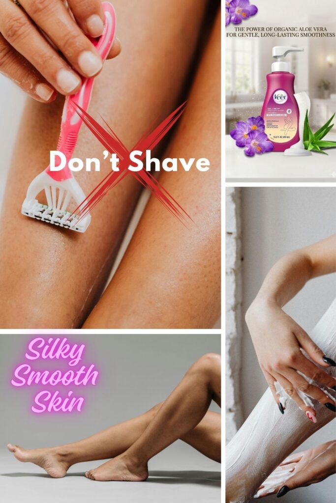 Smooth Skin in Minutes ✨ Veet Hair Removal Cream