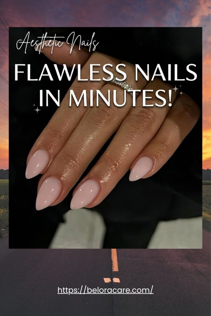 Salon Nails at Home | Dusty Pink Press-On Nails You’ll Love