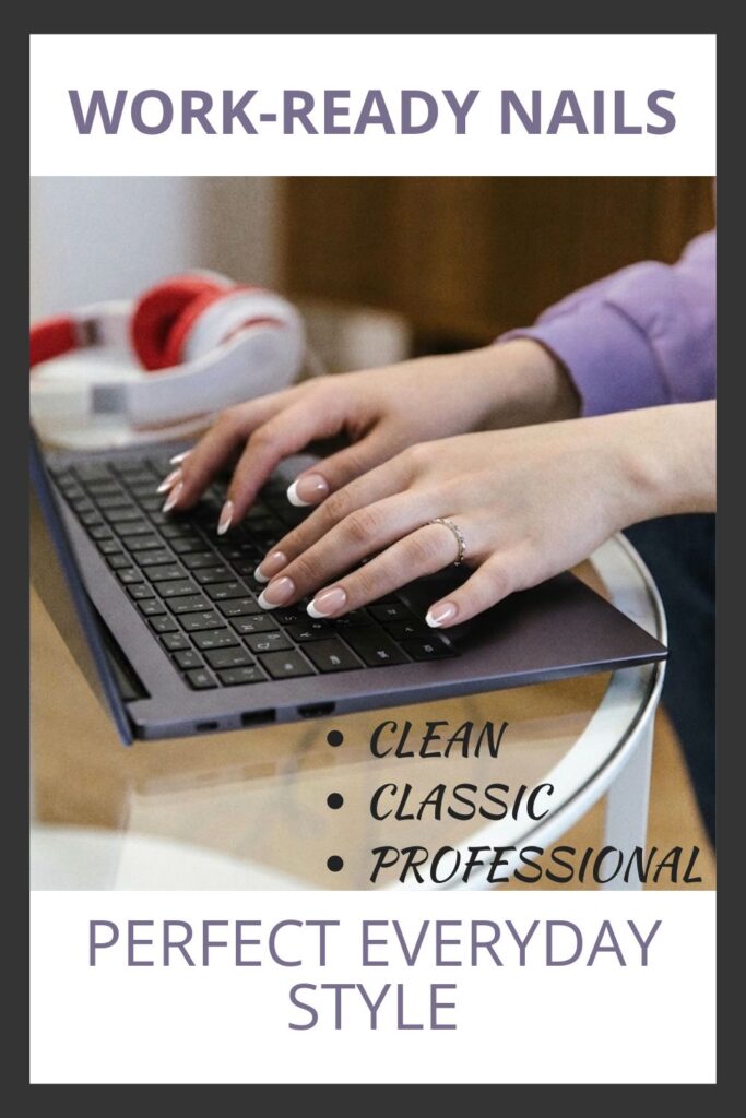 CLASSIC FRENCH NAILS | Office-Ready Nails in Minutes