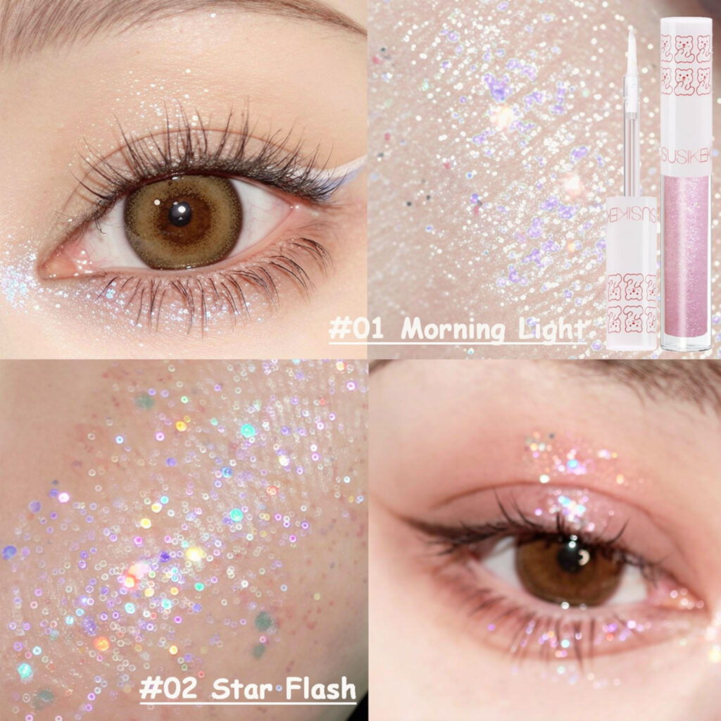 Whimsical Glitter Eyes That Shine in Every Light