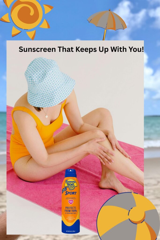 Stay Protected All Day ☀️ | SPF 50 Sport Sunscreen That Won’t Quit
